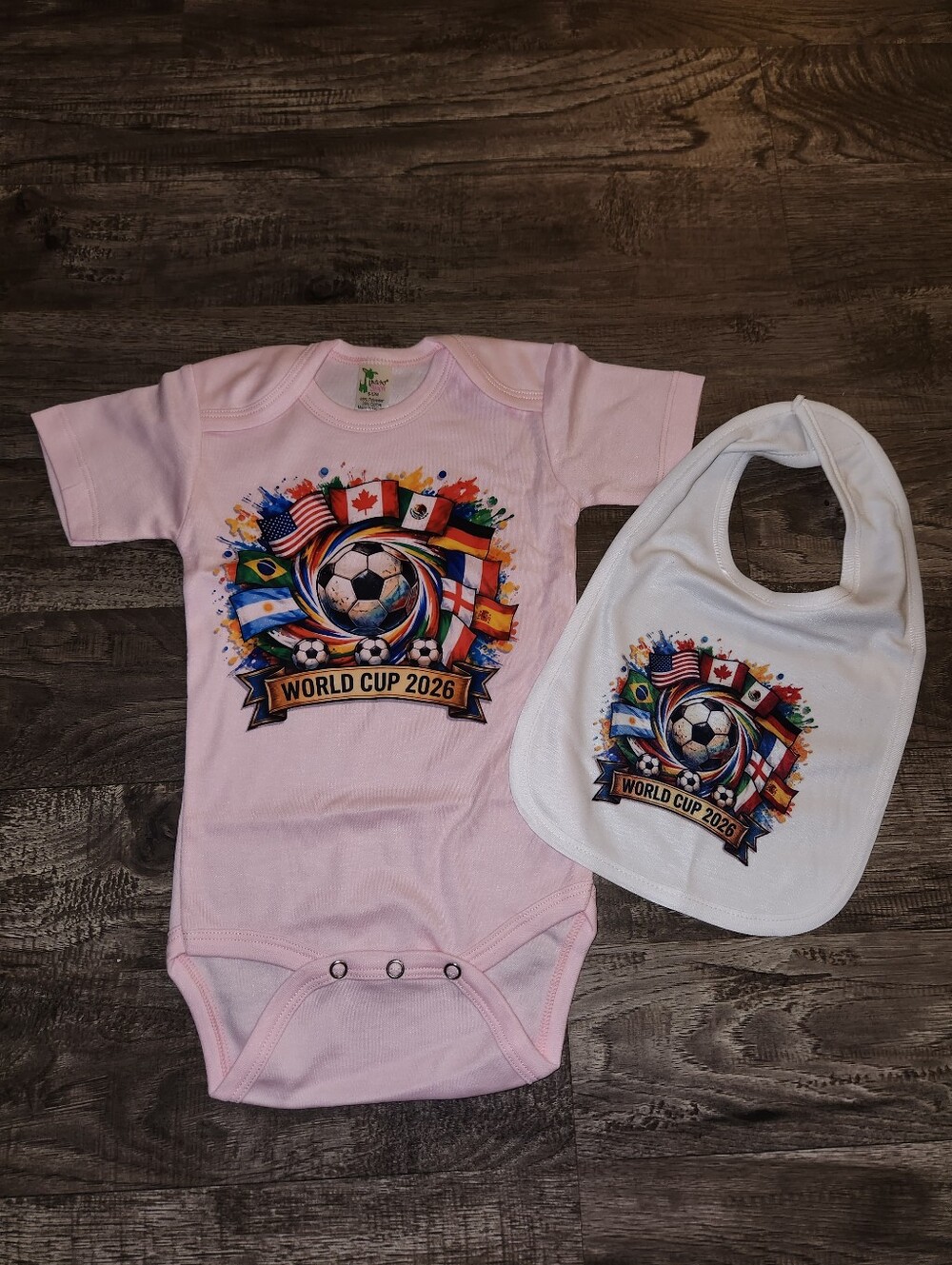 The World Cup 2026 Onesie And Bib Bundle